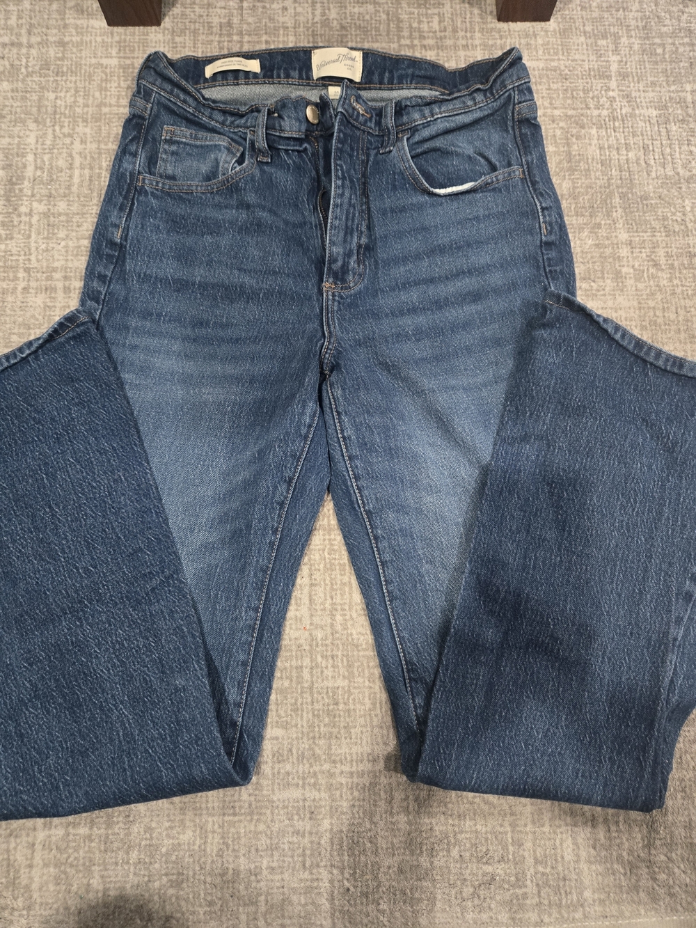 Universal Thread high rise blue jeans size 8 #highrise #denim